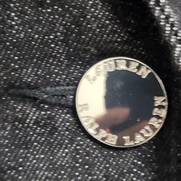 Lauren Ralph Lauren NWT Denim Blazer Jacket Size 16. - Picture 4 of 12